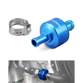 NICECNC Fuel Filtrar Quick Connect Motorcycle Aluminum Blue Easy to Install