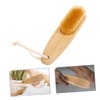Ipetboom Foot Care Brush Wooden Foot Scrubber Heel Tool Feet