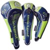 Golf SAHC731D Driver Magnetic Headcover (Navy/Green)