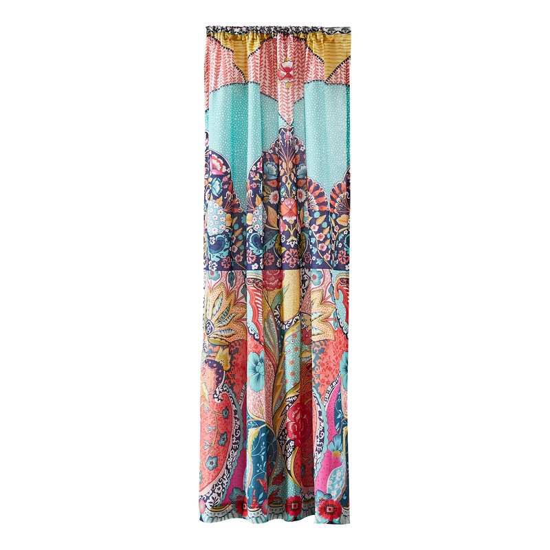 Levtex Home - Jules - Drape Panel/Curtain (55x84in.) with Rod