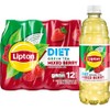 Lipton Diet Mixed Berry Green Tea, 16.9 Fl Oz Bottles
