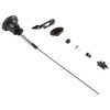 National Hardware N109-070 Gate Latch Cable Pull, Black