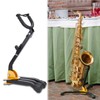 Saxophone Stand Set, Foldable Saxophone Holder for Alto Tenor Saxophone,