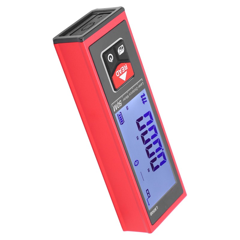 LM50B 50m/164ft Laser Range Finder Electronic Ruler Hand Held Mini