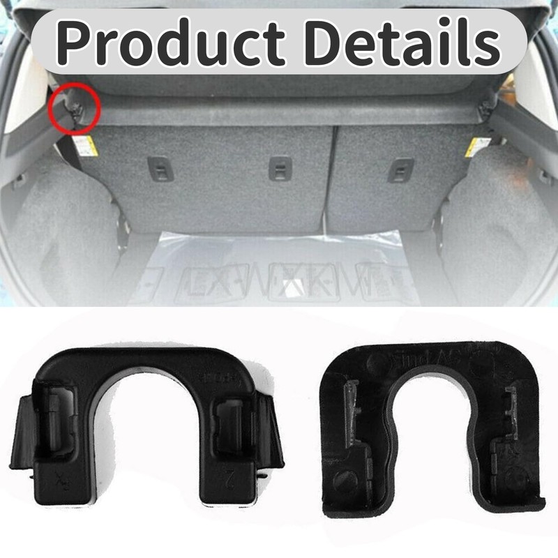 Rear Parcel Shelf Clips Fastening Brackets – Easy Installation for