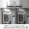 Tipace LED Dimmable Bathroom Lights Modern 2 Lights Vanity Light