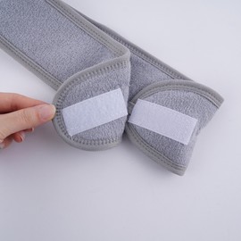Mirai Company Velcro Headband, Face Wash Band, Hair Washing Headband, Bath Makeup Band