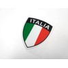 F NODE Italian Flag Shield Emblem Waterproof Reflective Sticker 2.9