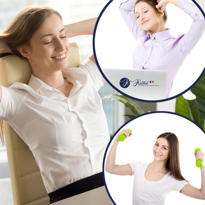 Kalibel - Armpit Pads, Pack of 50 Armpit Sweat Pads,
