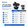 SJROHE® Cámara Web 1080p Webcam Con Micrófono 30fps Color Negro