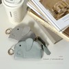 Giselle Smart Key Case, Smart Key Case, Genuine Leather, Elephant,