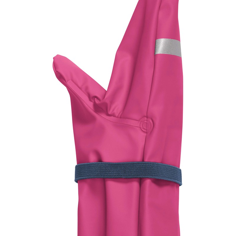 Playshoes Unisex Kids Mud Gloves Waterproof Fleece Lined Gloves, pink,