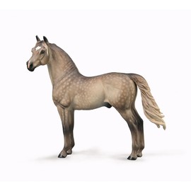 CollectA Morgan Stallion (Silver Grulla) - Realistic Hand-Painted Horse Toy, Animal Figures, Educational Toys, Ideal For Imaginary Play, 3 Years +