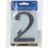 Distinctions 843242 4" Flush Mount Bronze House Number 2