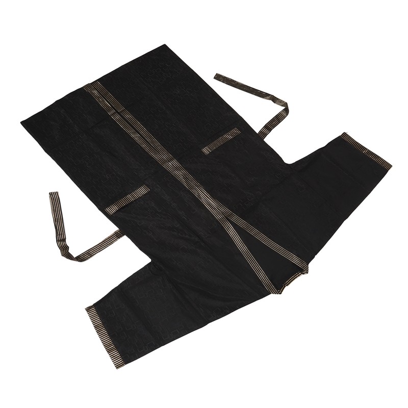 Haircut Gown with Pocket Short Sleeve Professional Belt Grooming Work