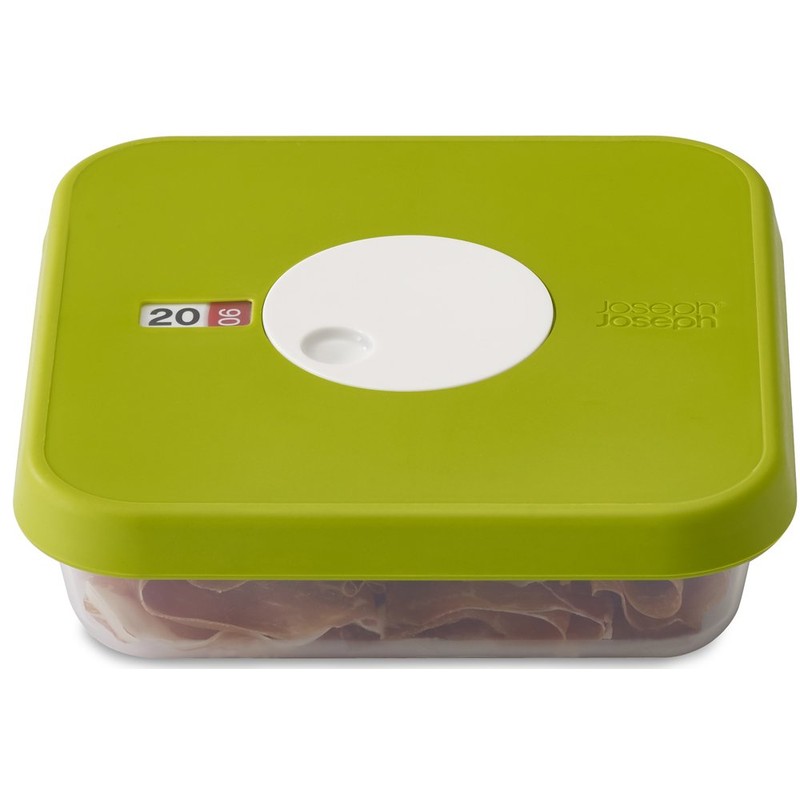 Joseph Joseph Dial Storage Container with Datable Lid, Green, 0.9