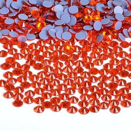 Bymitel Hotfix Rhinestones Bulk Crystal Hot Fix Rhinestones for Crafts Clothes DIY Decoration (Hyacinth, 3mm SS12/2880pcs)