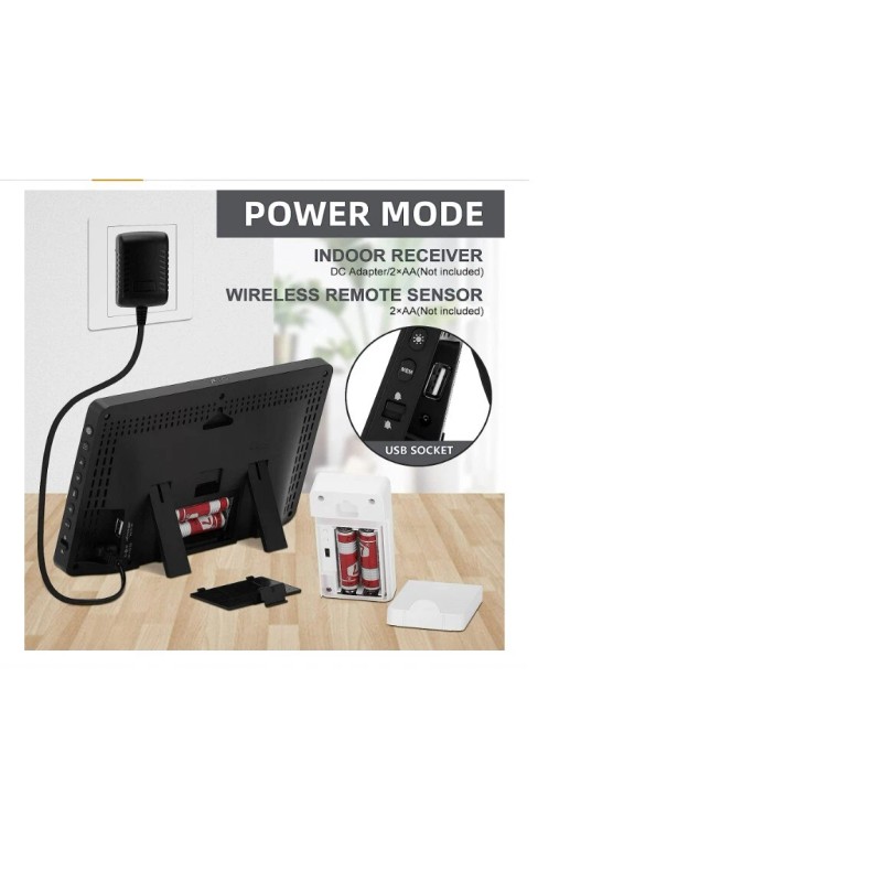 KALEVOL Weather Station Temperature Humidity Monitor Forecast Wireless Color