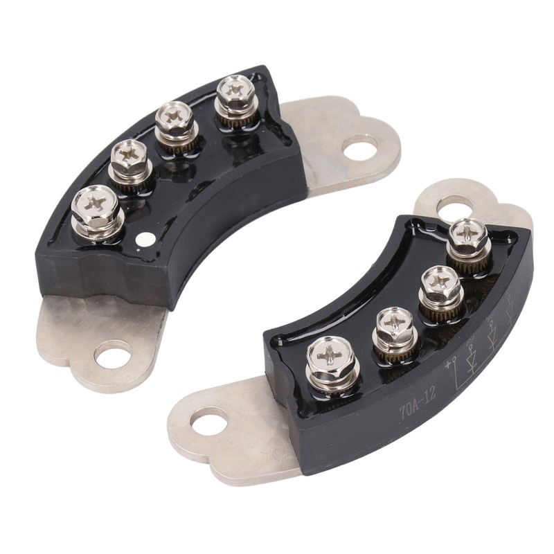 2PCS Rotating Rectifier Module Stable Current Diode Bridge Rectifier Wheel