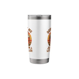 Funny Retro Beach Summer Camping Humor Weird Cruise Tee Kids Stainless Steel Insulated Tumbler
