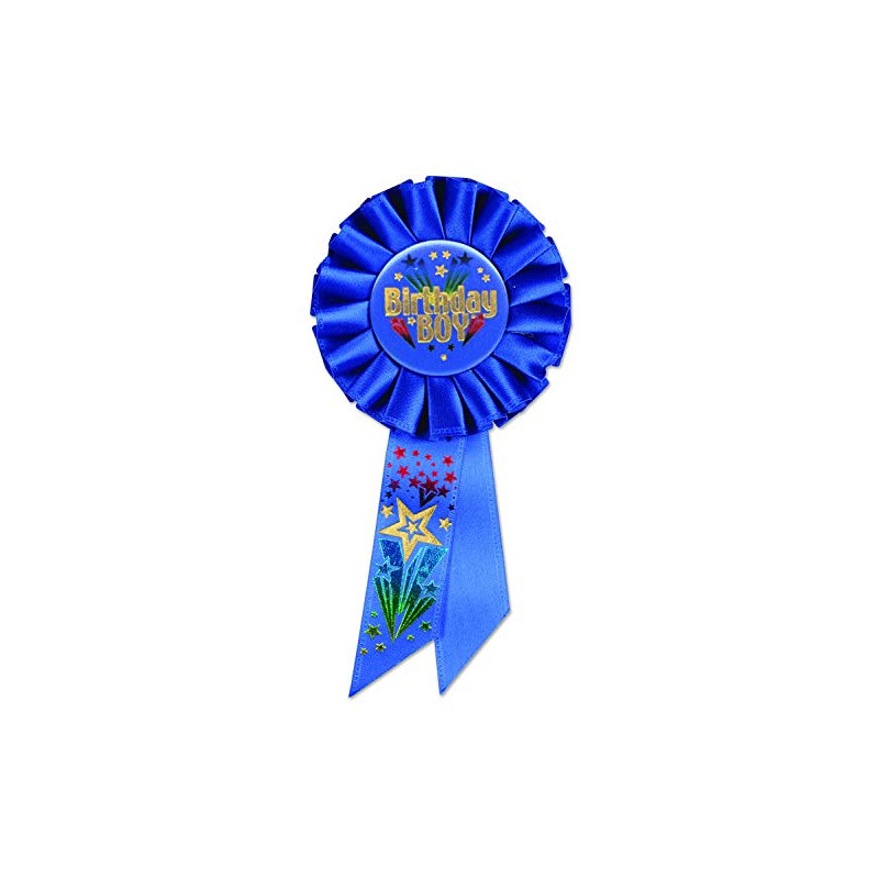 Birthday Boy Rosette - Blue