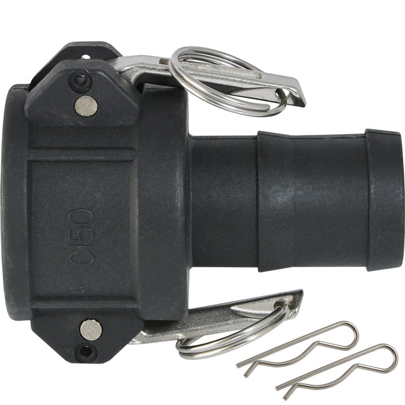 Kamlock Quick Coupling Socket with Hose Nozzle Type C 150