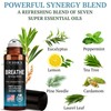 Fiora Naturals Breathe Essential Oil Roll-On Blend - 100% Pure
