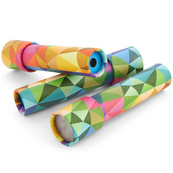BLUE PANDA 3 Pack Prism Kaleidoscopes for Kids - Birthday