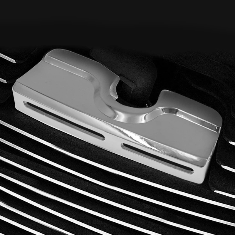 HDBUBALUS Left&Right Chrome Spark Plug Head Bolt Covers Fit for