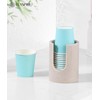 Luxspire Bathroom Cup Dispenser, 3oz Dixie Cup Dispenser, Resin Dixie