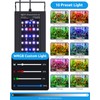 SEAOURA Aquarium Plant Growth Light, 30-36in Full Spectrum LED Fish