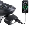 Electric Wheelchair USB Charger with Bright LED Light, 3-Pin XLR