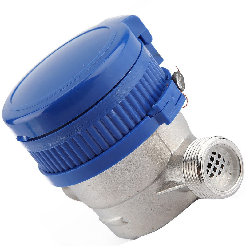 Copper 1.5m3/h 0-40℃ Mechanical Water Meter 15mm 1/2 inch Water