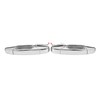 2pcs Exterior Chrome Door Handle ABS Plastic Automotive Outside Door