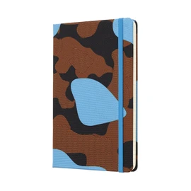 Moleskine Limited Collection Notebook Blend 18 Large Ruled Camouflage Blue