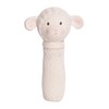 Tikiri Natural Rubber Squeaky Figure Bahbah Lamb, Toy for Babies