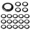 Dolly Wheel Lock Washer Replacement for Hard-to-Find Push-On Pushnuts, 5/8"