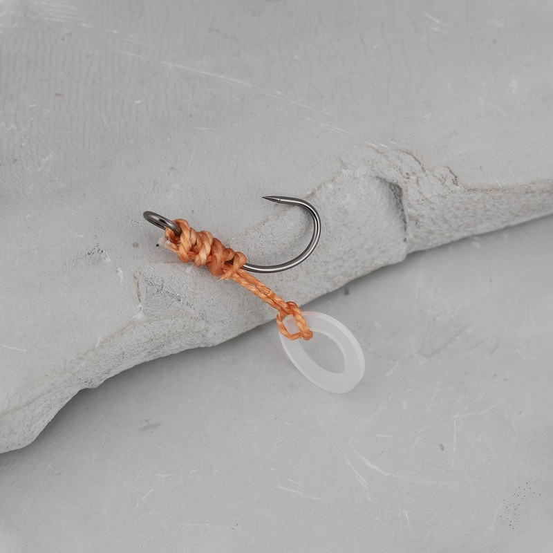 Be In Your Mind 10pcs Size 12 Barbless Pre-Tied Hook