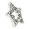 CAXUSD 12pcs Star Shaped Nail Charms Decorative Rhinestone Nail Art