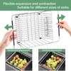 SwetLao Large Sink Dish Drying Rack, Expandable 304 Stainless Steel