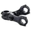 ergotec Ahead Stem Octopus Twin Handlebar Clamp Diameter: 25.4 mm