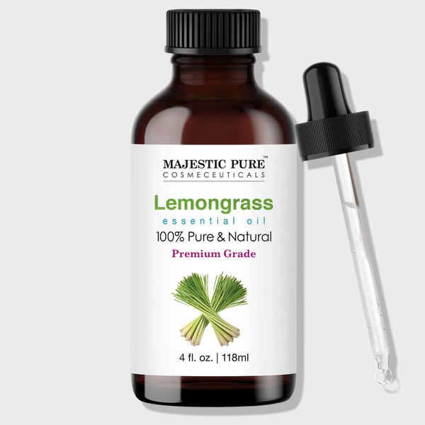 Majestic Pure Lemongrass Essential Oil (4oz)