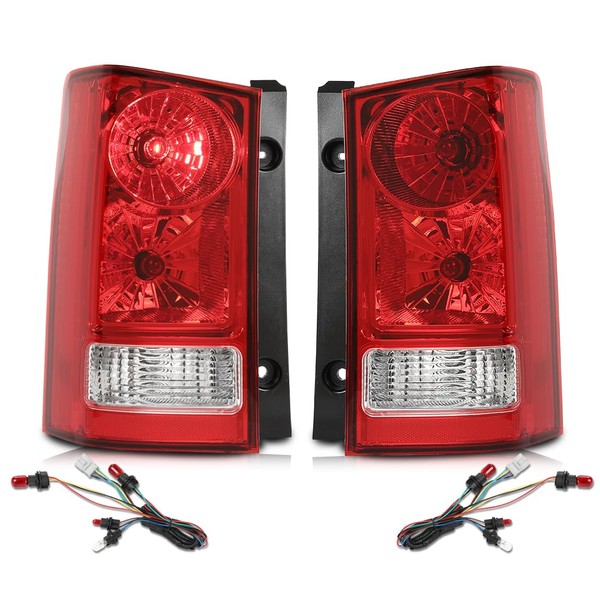 CHEDA Rear Lamp Taillight Assembly W/Bulb & Wiring Harness Compatible