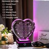 Happy 65th Wedding Anniversary Crystal Gifts for Couples Parents with