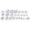 25pcs Capping Machine Dies Aluminum Alloy Watch Back Case Closer