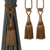 BEL AVENIR Curtain Tiebacks Handmade Holdbacks for Curtains Drape Decorative