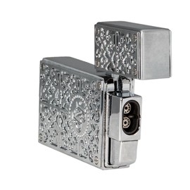Rocky Patel Cigar Lighter - Burn Collection (Chrome)