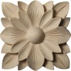 Ekena Millwork ROS05X05SPAL Rosette, 5"W x 5"H x 3/4"P, Alder