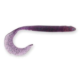 Manns Hard Nose Worm 6", Junebug