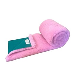 PnH Veterinary Bedding® BLOSSOM PINK Vet Bedding, Whelping Fleece - Puppy/Dog/Pet Bed (75cm x 50cm)